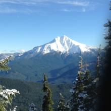 Mt Jefferson from the summit
