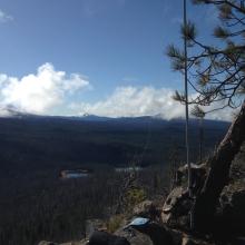 Patjens lakes from the summit of CM-132
