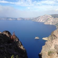 The "phantom ship" as views from route to Applegate