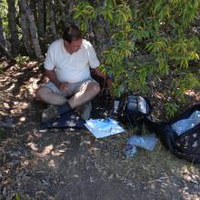 A cozy operating position