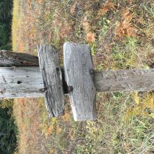 Turn right and head uphill toward the summit.