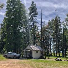 Taramack Mountain rental cabin.  