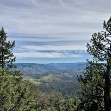 Filtered views from summit.  