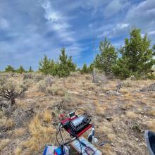 West Butte... on the summit.