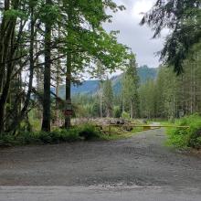 Parking along Sultan Basin Road