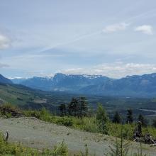 View from summit looking approx. southeast