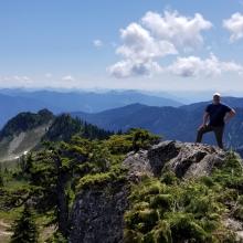 Looking S/SE from lookout