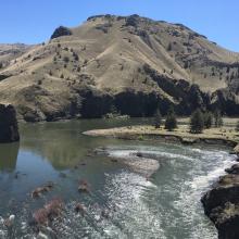 Our campsite for two nights