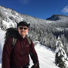 WU7H with Nason Ridge in upper right background