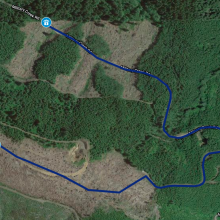 Walking/climbing route