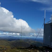 20m dipole on Chena Dome