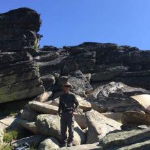 Sloper antenna from summit