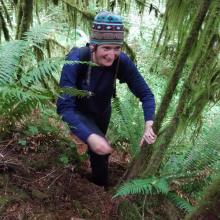 20 foot climb to get around wall of thorns